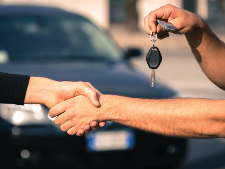 handover car keys