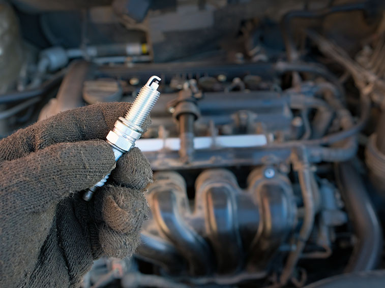 replacing spark plugs